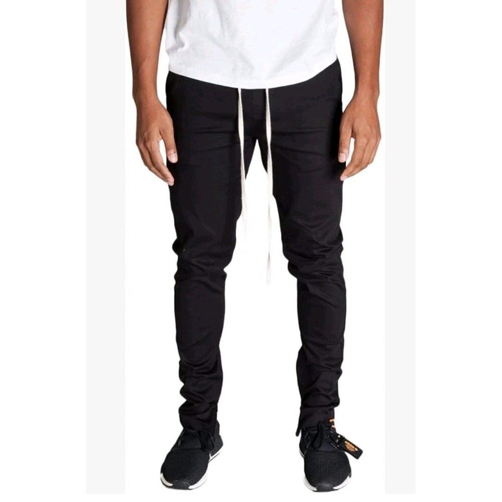 Mens small kdnk black pants Black EUC Ankle Zipper